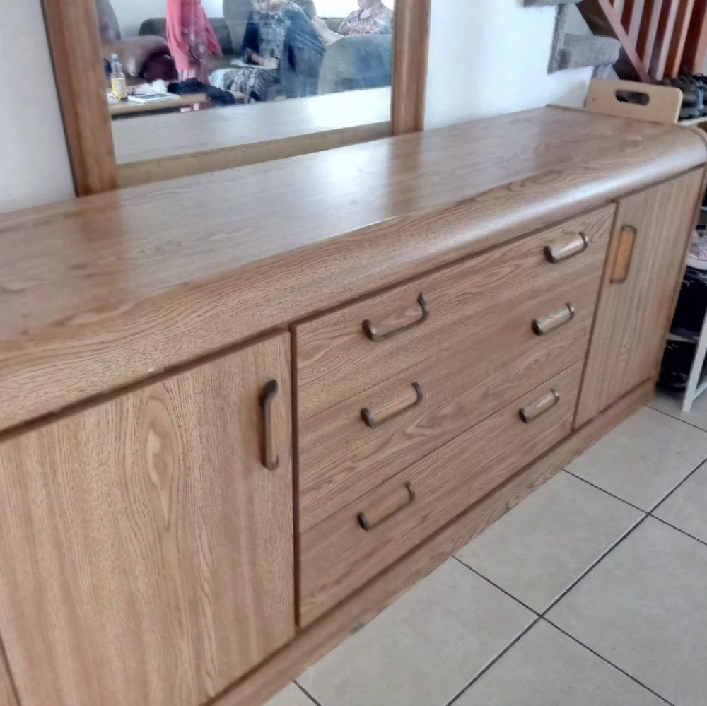 Dresser with Mirror
